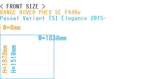 #RANGE ROVER PHEV SE P440e + Passat Variant TSI Elegance 2015-